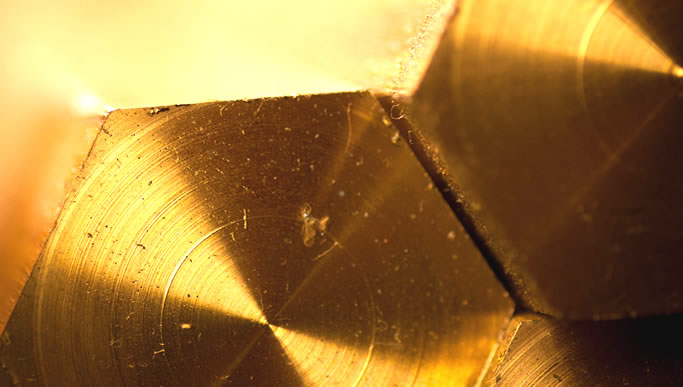 Brass Shapes Stock.