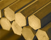Bronze Hexagonal Bar