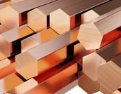 Copper Hexagonal Bar