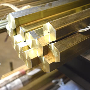 Brass Hexagon Bar