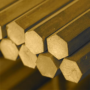 Bronze Hexagon Bar