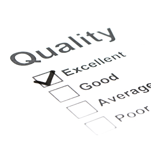 Quality management touches every aspect of our business